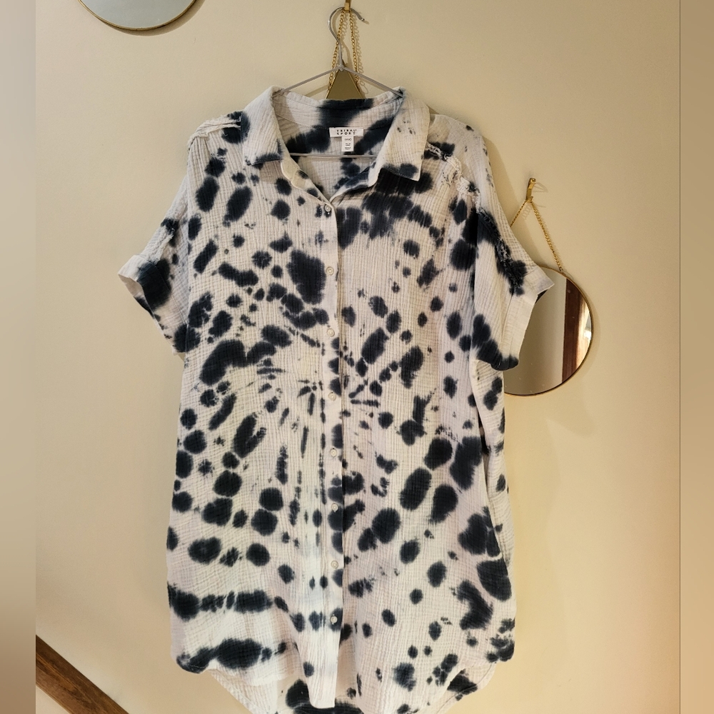 Tribal Sport Tie-Dye Tunic